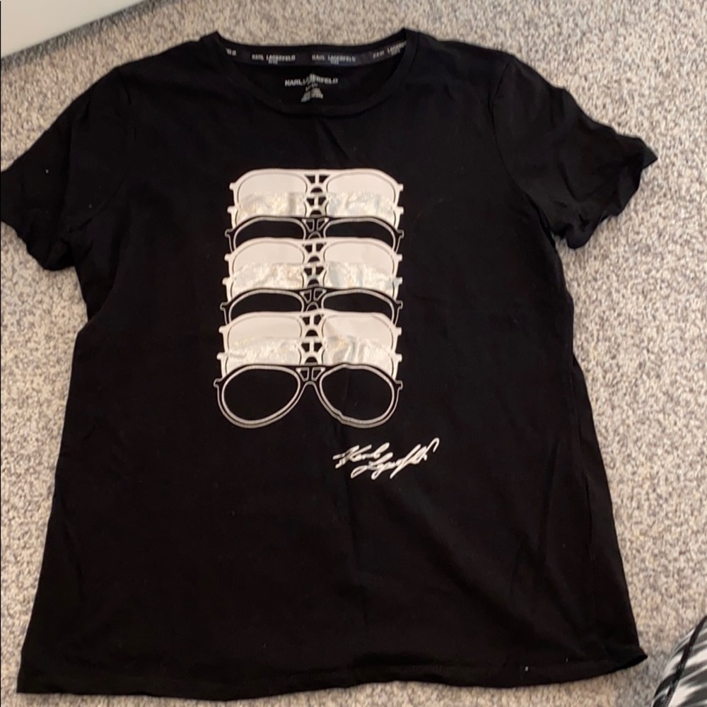 Karl Lagerfeld sunglasses t-shirt